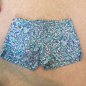 Lilly Pulitzer Adie Indigo shorts!